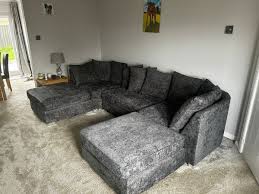 london u shape corner sofa chenille