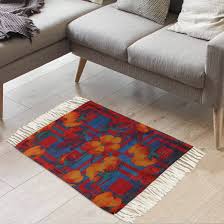 flower of fire recycled rug rugs