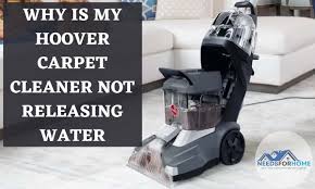 why is my hoover carpet cleaner not