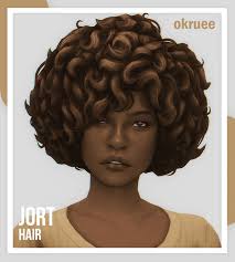 curly hair cc for maxis match sims 4