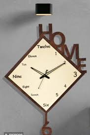 1001 Wooden Wall Clock With Pendulum
