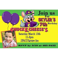 Mickey Mouse Personalised Invitations 5th Birthday Party Invitation