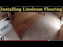 Installing Linoleum Flooring