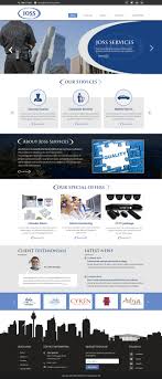 Professional Modern Security Web Design For A Company By