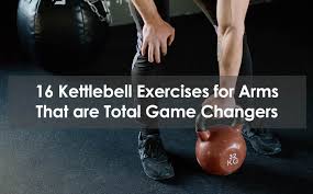 16 kettlebell exercises for arms that
