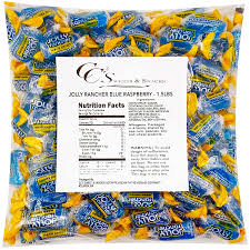 blue raspberry hard candy 1 5lbs bulk