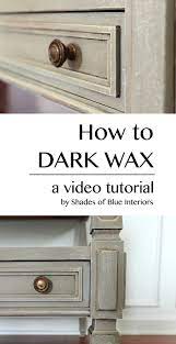 Tutorial How To Use Dark Wax