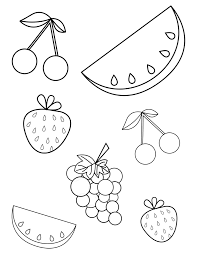 Our free coloring pages for adults and kids, range from star wars to mickey mouse. Free Summer Fruits Coloring Page Pdf For Toddlers Preschoolers Fruit Coloring Pages Summer Coloring Pages Preschool Coloring Pages