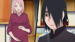 Sasuke reaction to Sakura pregnancy - Naruto and Boruto - YouTube