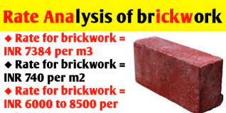 The brick manufacturing industry consists of nearly 100,000 kilns accounting for an estimated 140 billion bricks per • the bricks should be of zero maintenance cost. Rate Analysis Of Brickwork Calculate Quantity And Cost Civil Sir