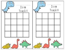 Dinosaur Reward Charts Freebie By The Scattered Teacher Tpt