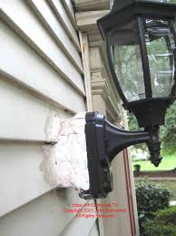 repair an outdoor light fixture