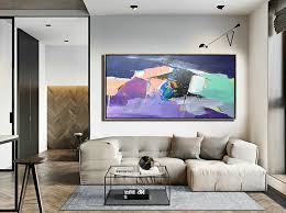 Large Contemporary Art Acrylic Painting