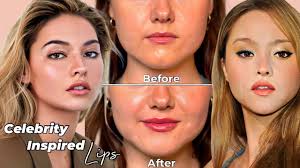 before after lip filler incredible