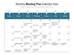 monthly schedule template for excel