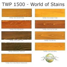 Interior Wood Stain Color Chart Denisecailles Co