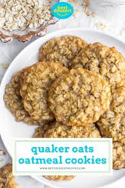 best quaker oats oatmeal cookies recipe