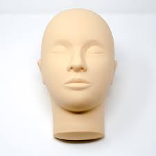 mannequin head for practicing permanent