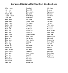 the slow fast blending game for reading