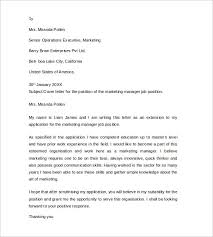 A subject line of resignation letter simple and the users should understand directly that he/she has received a resignation letter from employee. Free 13 Sample Cover Letter Example For Job In Pdf Ms Word