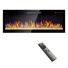 Front Wall Mounted Electric Fireplace