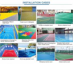 futsal field interlocking polypropylene