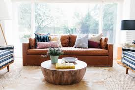 clean wooden and leather furniture