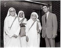 Married christine grady (a nurse), 1985; Michael Beschloss On Twitter Dr Anthony Fauci And Mother Teresa
