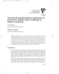 Pdf Theoretical And Philosophical Implications Of