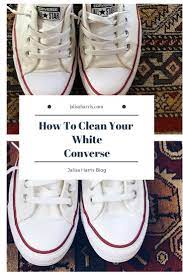 How To Clean Your White Converse - Jalisa Harris