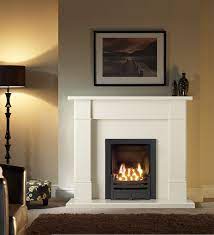 Gallery Rydal Perla Marble Fireplace