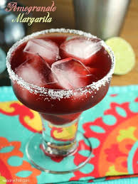 pomegranate margarita and day of the