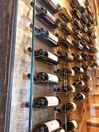 Wall Mounted Metal Wine Rack Lvg