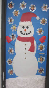 winter classroom door decoration ideas