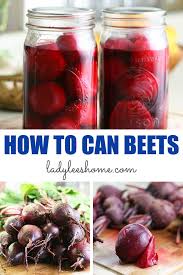 the ultimate guide to canning beets