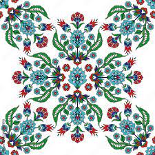 turkish arabic pattern vector seamless