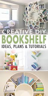 Creative Diy Bookshelf Ideas Plans