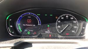 2018 Honda Accord Tpms Low Tire Pressure Resetting Alert