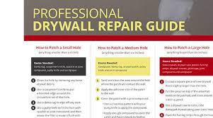 how to repair drywall professional