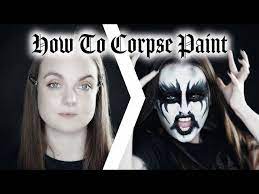 black metal corpse paint tutorial