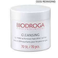 biodroga eye make up remover pads 70