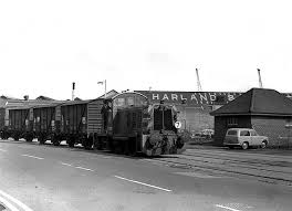 the rail thing southampton docks 1973