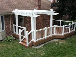 The a200 series offers a sleek railing design engineered for easy installation, increased durability, and design customization. Vinyl Pergola Fiberon Horizons Ipe Contractor Talk Professional Construction And Remodeling Forum