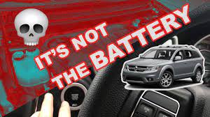 Passive means, among other things, that the transponder in the key does not need its own power source. Dodge Journey Won T Start Problem Fixed Youtube