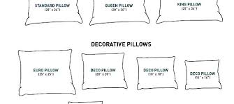 What Size Is A Standard Pillow Pillow Case Size Standard