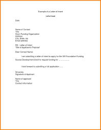 18 Example Of Letter Of Intent For A Job Leterformat