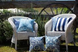 Azure Paisley Indoor Outdoor Cushion Cover