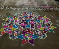 Sankranthi muggulu with colors * sankranthi diwali rangoli designs 2021 * pongal kolam designs. Pongalo Pongal Paanai Rangoli Www Ikolam Com