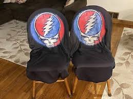 Pair Grateful Dead Seat Covers Used