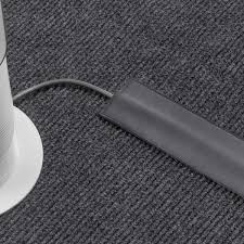 5 grey carpet cord cover the